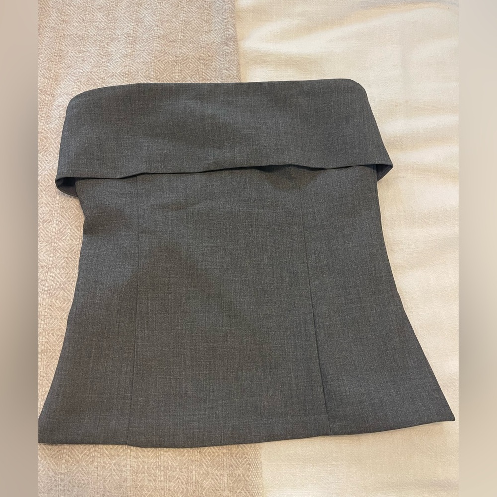 Babaton Charcoal Tube Top
